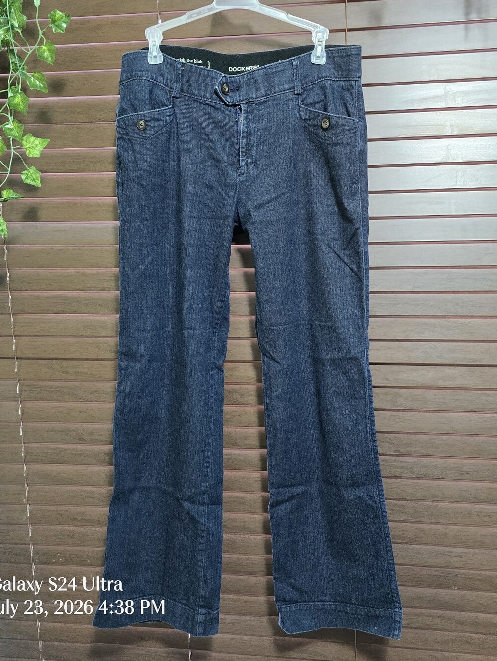 Dockers Bootcut Dark Wash Midrise Women's Size 12 M Jeans